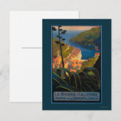 La Riviera Italienne Briefkaart (Voorkant / Achterkant)