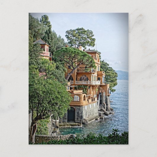 La Riviera italienne - Carte Postale Portofino (Devant)
