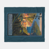 La Riviera Italienne Fleece Deken (Voorkant (Horizontaal))