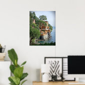 La Riviera italienne - Portofino, Poster Italia (Bureau à domicile)