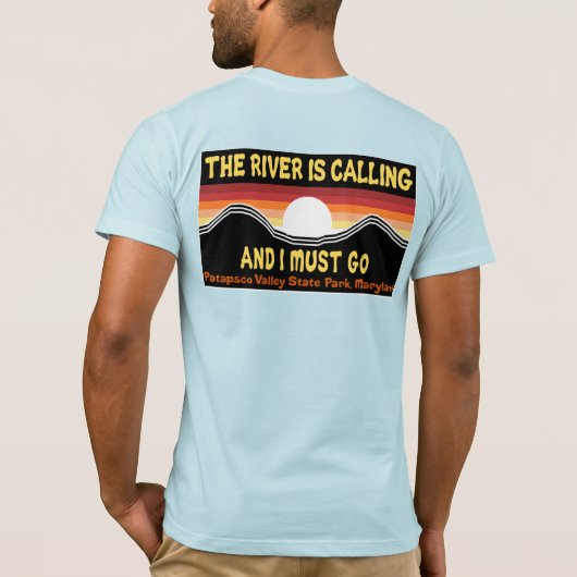 La rivière appelle TShirt (Dos)