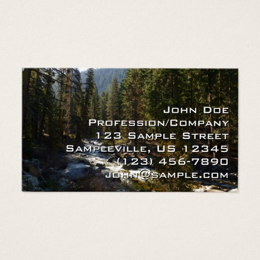 La rivière Kaweah dans le parc national de Sequoia (Devant)