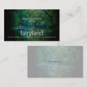 La rivière • Modèle de carte de visite (Devant / Derrière)