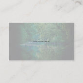 La rivière • Modèle de carte de visite (Dos)