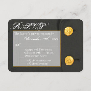 la ROBE d'ARMÉE de carte- de réponse de 3x5