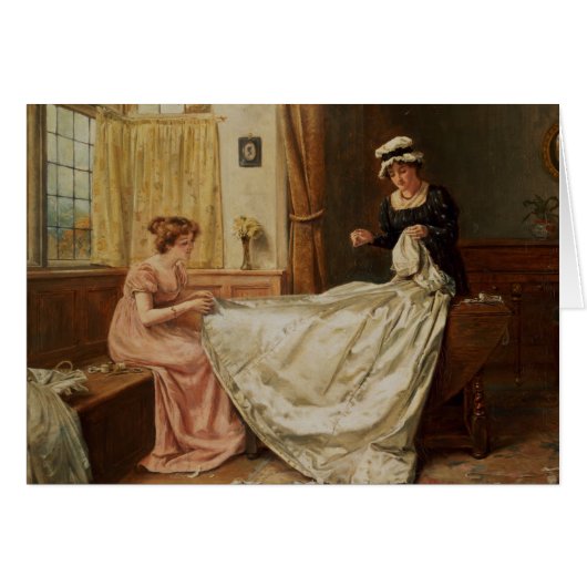 La robe de mariage (Devant horizontal)