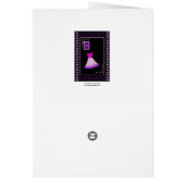 La robe POURPRE de demoiselle de honneur a fleuri (Dos)