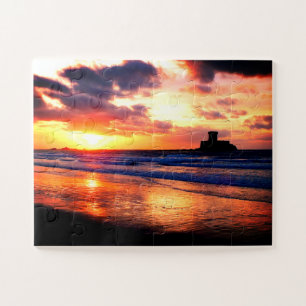 La Rocco-toren op zonsondergang, Jersey Legpuzzel