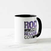 La roche de FM de sommet et la tasse de (Devant droit)