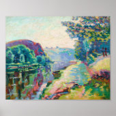 La Roche de l'Echo, Crozant | Armand Guillaumin Poster (Voorkant)