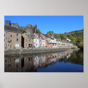 La Roche en Ardenne Uitzicht, België Poster