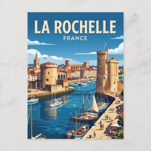 La Rochelle Frankrijk Briefkaart