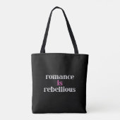La romance est un Sac fourre-tout rebelle (Dos)