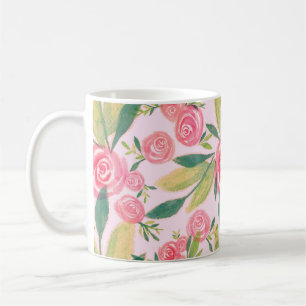 La Rosa Whimsy Gold Floral Mok