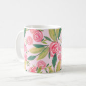 La Rosa Whimsy Gold Floral Mug (Devant gauche)