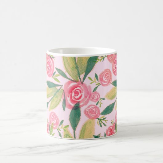 La Rosa Whimsy Gold Floral Mug (Centre)