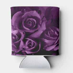 La Rose-Coutume pourpre de brume peut glacière