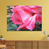 La Rose Hybride Barbara Bush Sur Toile (Insitu(Salon))