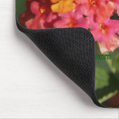 La rosée a couvert le tapis de souris de fleurs de (Coin)