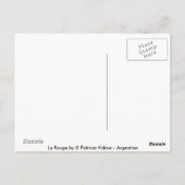 La Rouge Briefkaart (Achterkant)