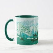 La route dans les montagnes. Tasse classique, 325  (Gauche)