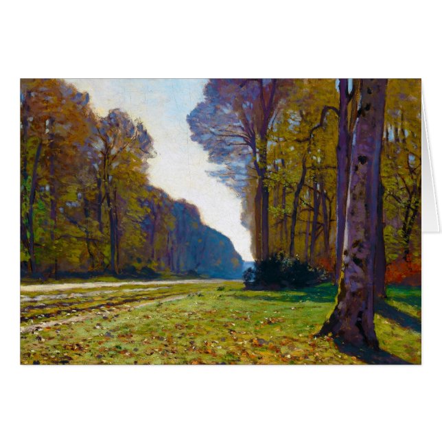 La route de Chailly Claude Monet cool, vieux, maît (Devant Horizontal)