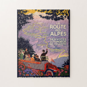 La route des Alpes Legpuzzel