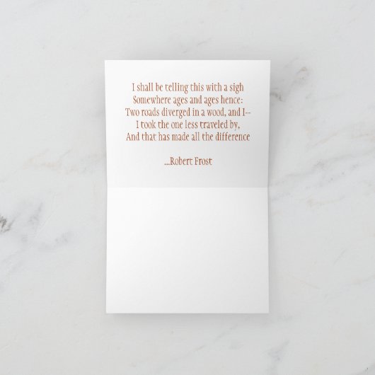 La route n'est pas carte pour notes (Intérieur)