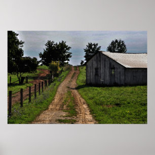 La route pour autoguider 36 x 24 affiches