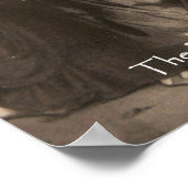 La route vers Emmaus Poster Personnalisé (Coin)