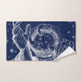 La Rubaiyat de la création d'Omar Khayyam (Serviette à main)