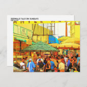 la ruelle - Carte postale (Devant / Derrière)