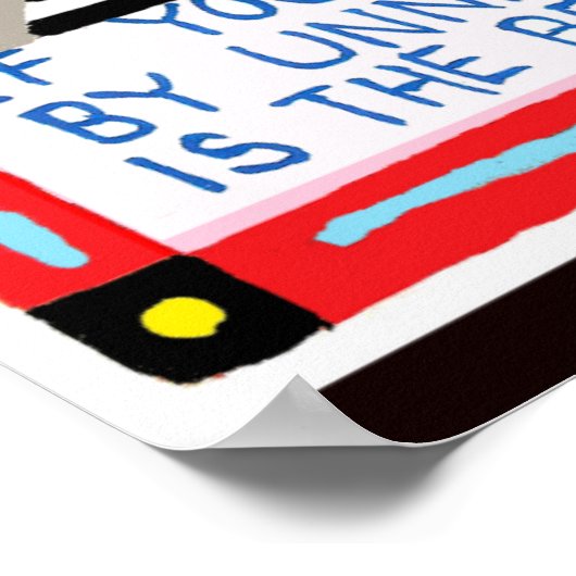 La sagesse d'une affiche zen (Coin)