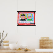 La sagesse d'une affiche zen (Cuisine)