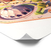 La Sagrada Familia Barcelona Poster (Hoek)