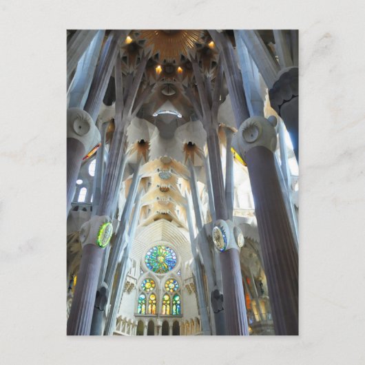 La Sagrada Familia Briefkaart (Voorkant)