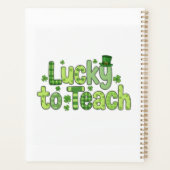 La Saint-Patrick Chanceux d'Enseigner Enseignant  (Dos)