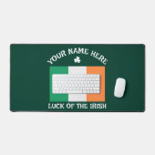 La Saint-Patrick Drapeau de l'Irlande Nom personna (Clavier et souris)