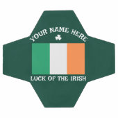 La Saint-Patrick Drapeau Irlande Nom Personnalisé (Plat)