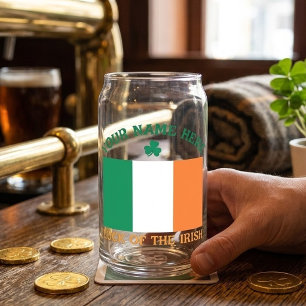 La Saint-Patrick Drapeau Irlande Nom Personnalisé 