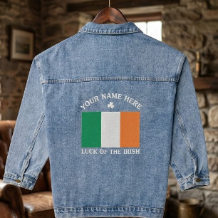 La Saint-Patrick Drapeau Irlande Nom Personnalisé 