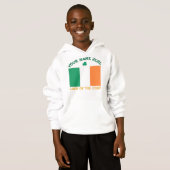 La Saint-Patrick Irlande Drapeau Nom personnalisé (Devant entier)