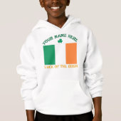 La Saint-Patrick Irlande Drapeau Nom personnalisé (Devant)