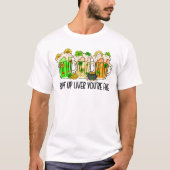 "La Saint Patrick salue T-shirt Unisex (Devant)