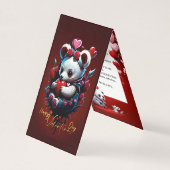 La Saint-Valentin avec un ours en peluche riche (Front)