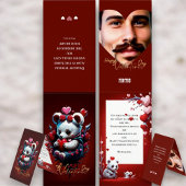 La Saint-Valentin avec un ours en peluche riche