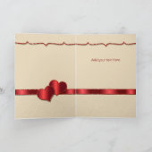 La Saint-Valentin de la femme Deux Coeurs rouges s (Intérieur)