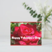 La Saint-Valentin du rose | Carte postale Blue Bea (Debout devant)