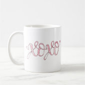La Saint Valentin XOXO Design Mug (Gauche)