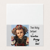 La Sainte Carte de l'Enfant d'Atocha (Outside Unfolded)
